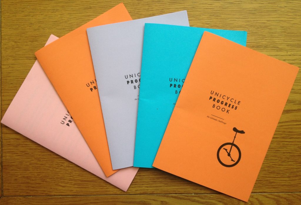 Unicycle Progress Book